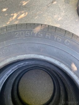 205/75 R16C 110/108R Barum 2x9mm 2x8mm dot4812 Letní - 4