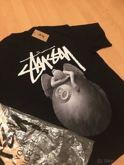 Stüssy tričko Angel 8-ball - 4