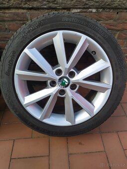 Alu kola 16 " orig Škoda Fabia III Rapid 5x100 - - 4