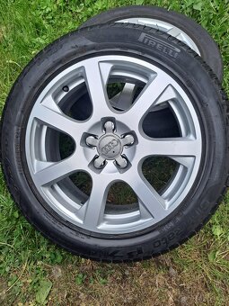 Alu kola 5x112 originál Audi 225/50 R17 - 4