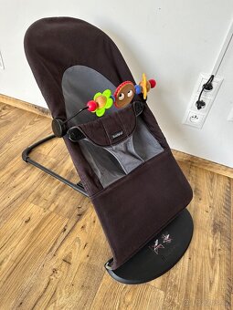 Babybjörn lehátko Balance Soft Cotton Mix Black/Dark Grey s - 4