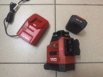 Laser 3x360 ° Hilti PM 30-MG + Stativ+bat B12-30 - 4