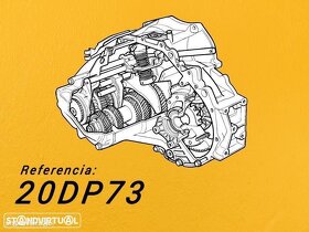 převodovka ctroen,peugeot 1,6 hdi,typ:20DP73 - 4