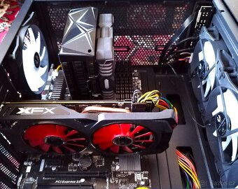 HERNÍ PC,FX 8320,RX 580,16GB,SSD+SATA,WiFi - 4