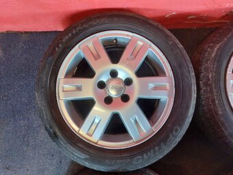 ALU disky 5x108 R16 s letními pneu 205/55 R16 - 4