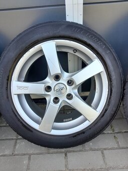 4x alu 5x112 r 16+letní pneumatiky - 4