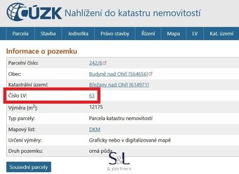 Prodej podílu 1/2 zemědělská půda, 45 702 m2 - Budyně nad Oh - 4