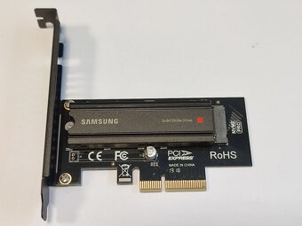 2x M.2 SSD SAMSUNG 980 PRO 2TB with Heatsink - jako nové - 4