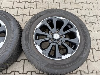 4x al kola 5x120 17 + pneu zimní 215/60 R17C - 4