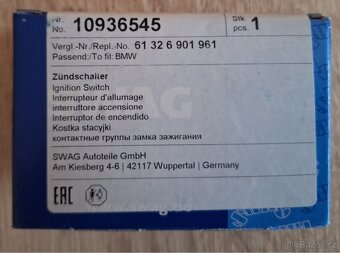 spínač startéru zapalování SWAG pro BMW - 4