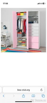 Stuva ružová dětská ikea - 4