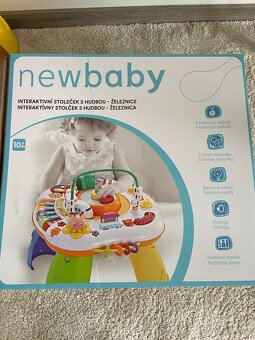 Interaktivní stoleček s hudbou - železnice - 4