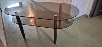 skleněný konferenční stolek - 4