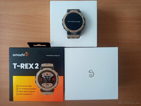 Chytré hodinky Amazfit T-Rex 2, Desert Khaki, NOVÉ... - 4