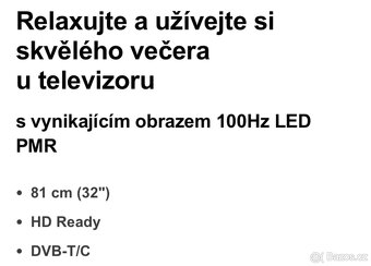 Prodám televizi Philips 81 cm - 4
