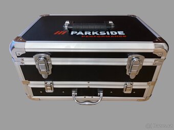 ZAMLUVENO AKU vrtačka s příklepem PARKSIDE komplet kufr - 4