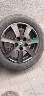 Alu fabia 5x100 195/55 r15 - 4