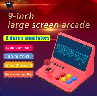 Prodám jedinečnou herní retro konzoli, HD monitor 9” - 4
