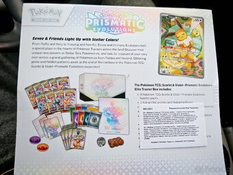 Prismatic evolutions Elite trainer box ETB+ booster - 4