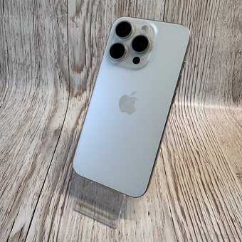 iPhone 15 Pro 256GB, bílý, eSIM, 97% baterie (rok záruka) - 4
