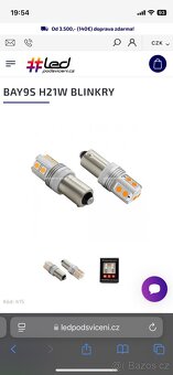 BAY9S H21W led blinkry - 4