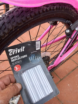 dětské růžové kolo - 4