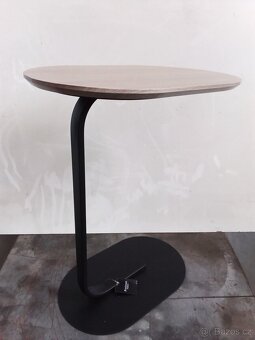 NOVÝ Odkládací stolek "Celeste" - kov a dřevo Potiron Pari - 4