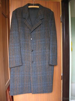 Kožichy pánský a dámský+pánský vlněný zimník dlouhý. - 4