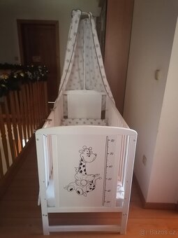 Dětská postýlka s nebesy - 4