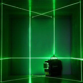 Deko DKLL12PB1 zelený, samonivelační křížový laser 360° - 4