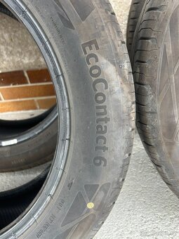 4x letní pneu Continental EcoContact 6 215/55 R17 V - 4