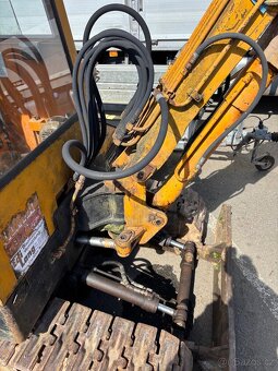 Pásové rypadlo Bereuter CR15, hmotnost 3.5t, nepojízdné - 4