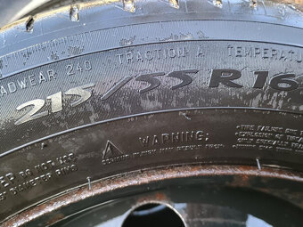 Plechová kola 16ˇ, 215/55/16 Michelin - 4