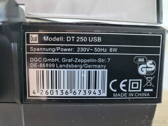 Gramofon Dual DT 250 USB ( cena 2000kč - 4