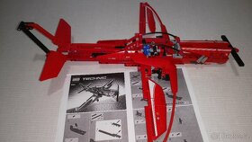 Lego Technics: Letadlo, Bagr, Jeřáb, figurky, autíčka, fekál - 4