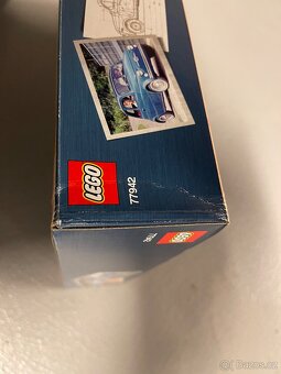 Lego 77942 - FIAT 500 modrá - nové - 4