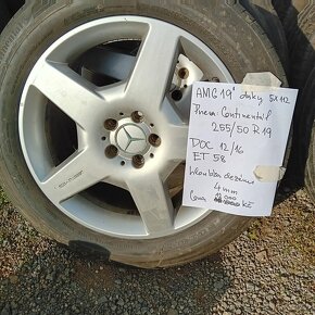 Alu disky 5x112 + letní pneu - 4