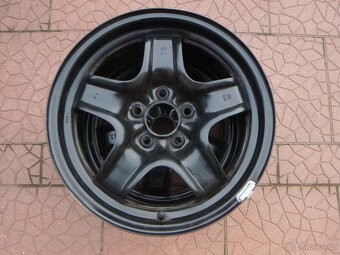 Plechové disky kola originál Opel GM 5x110 6,5Jx16 ET39 - 4