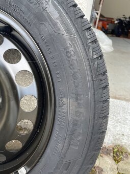 Nové pneu zimní + disky - 4x Barum Polaris 5 184/65 R15 - 4