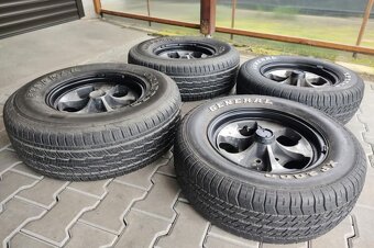 Dobové americké 15' alu ráfky Keystone na US veterána - 4