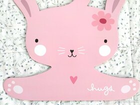 Nové 2 ramínka věčáčky na šaty kočička labuť Little Lovely - 4
