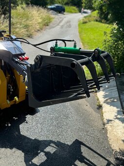 Hydraulický Vykusovač siláže, vidle na hnůj - 4