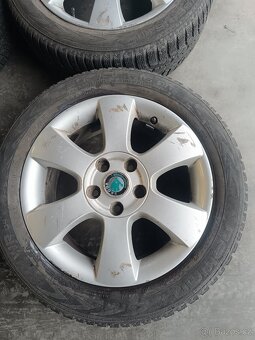 ALU kola 5x112 R16 škoda Octavia 2 - 4