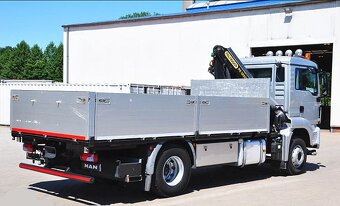 MAN TGS 18.400 - valník s hydraulickou rukou Palfinger - 4