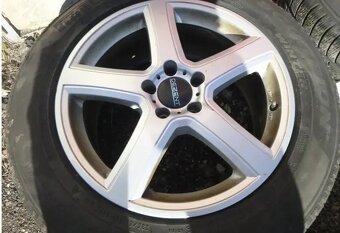 699. 4x ALU 5x112 zimní pirelli 235/60 r18 (6-6,5) - 4