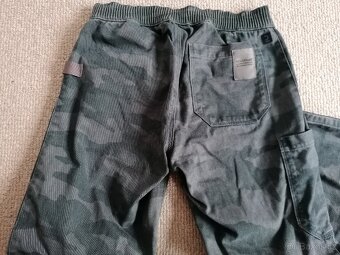 Khaki turistické kalhoty Quechua s maskáčem, v. 152 - 4