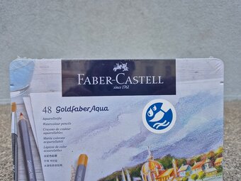 Akvarelové pastelky 48 barev Faber-Castell Goldfaber Aqua - 4