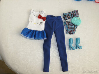 Barbie oblečení šaty boty doplňky sety Mattel - 4