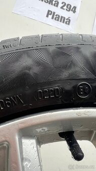 Sada zánovních letních ALU kol Škoda |5x112; 225/45/17| - 4