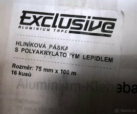 Hliníková páska na izolaci - poslední kus - 4